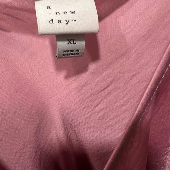 Blush Pink Slip Dress in XL - Picture 2 of 2